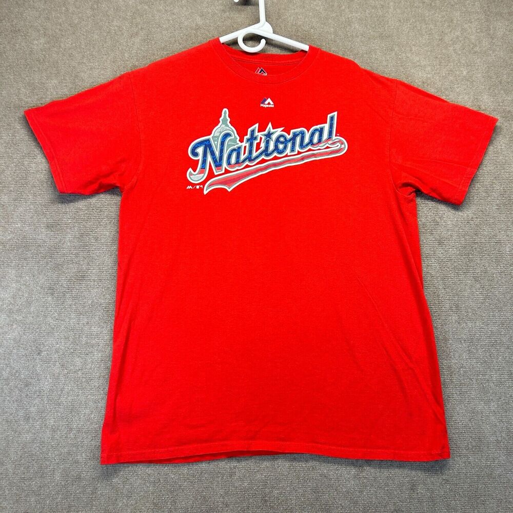 Freddie Freeman 2018 All Star Game Shirsey Men's Large National #5 Shirt Jersey
